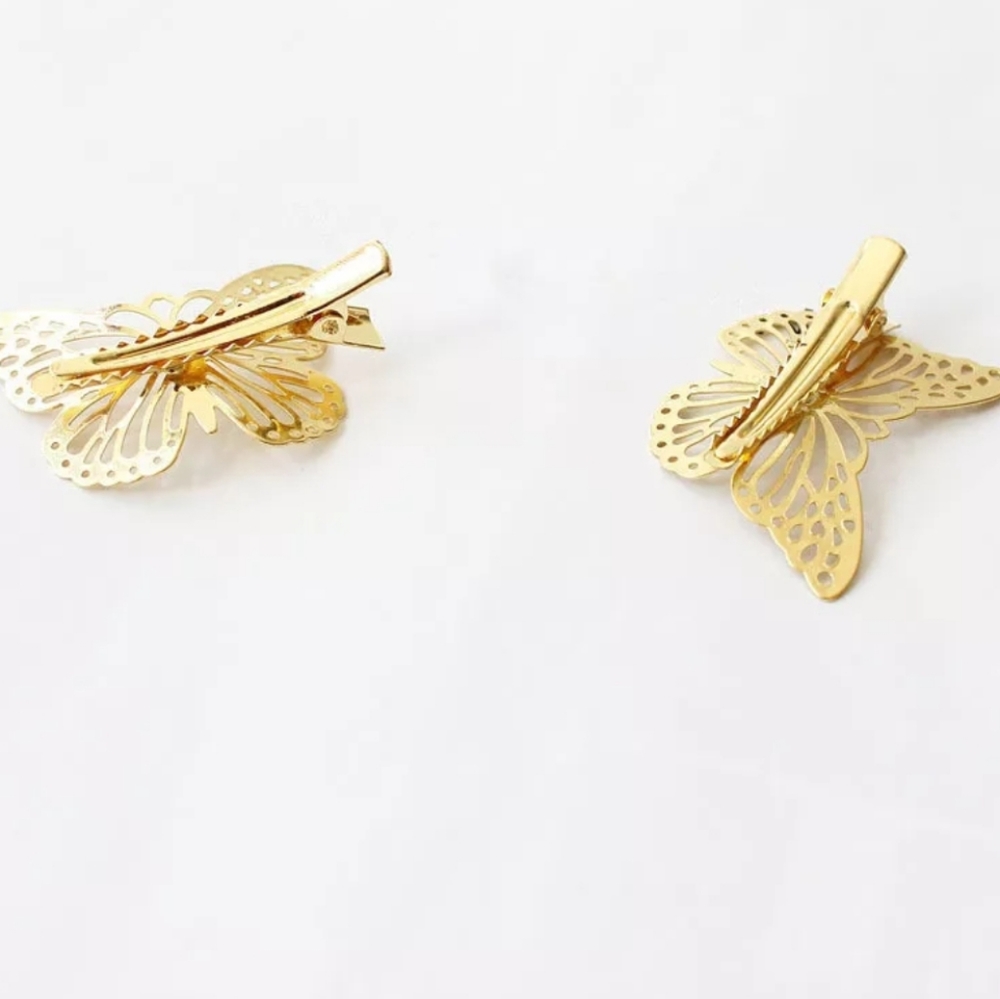 ☆Krista☆ Butteryfly Hair Clips - Picture 3 of 3